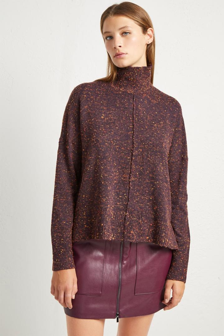French Connenction Farah Nep Mock Neck Jumper