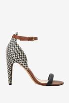 French Connection Nanette Woven Heel Sandals