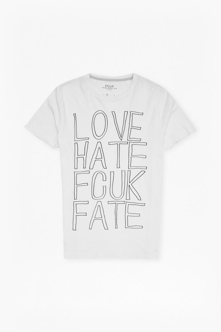 French Connection Fcuk Fate T Shirt