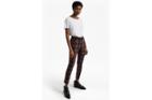 French Connection Tillie Tartan High Rise Denim Skinny Jeans