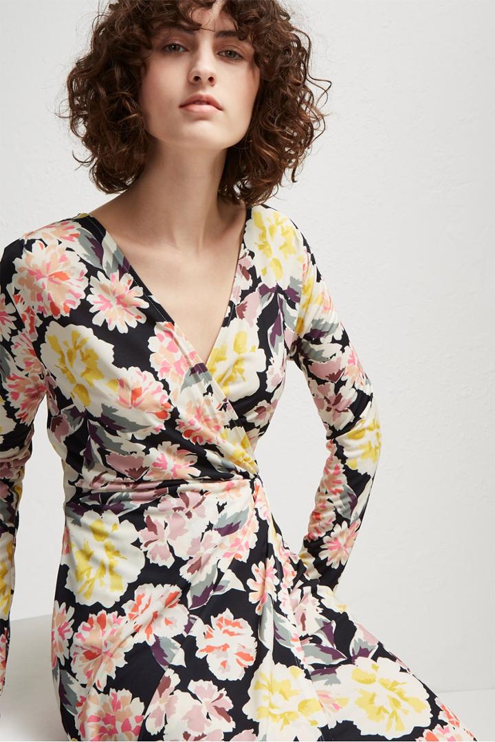 Fcus Enoshima Jersey Wrap Dress