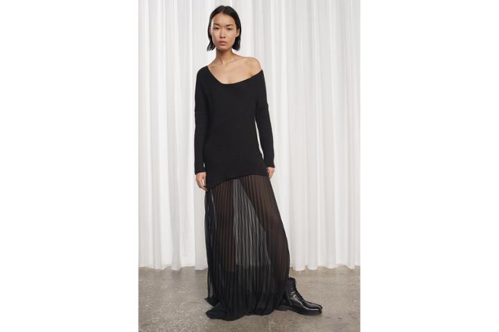 French Connection Wednesday Mozart Asymmetric Dress