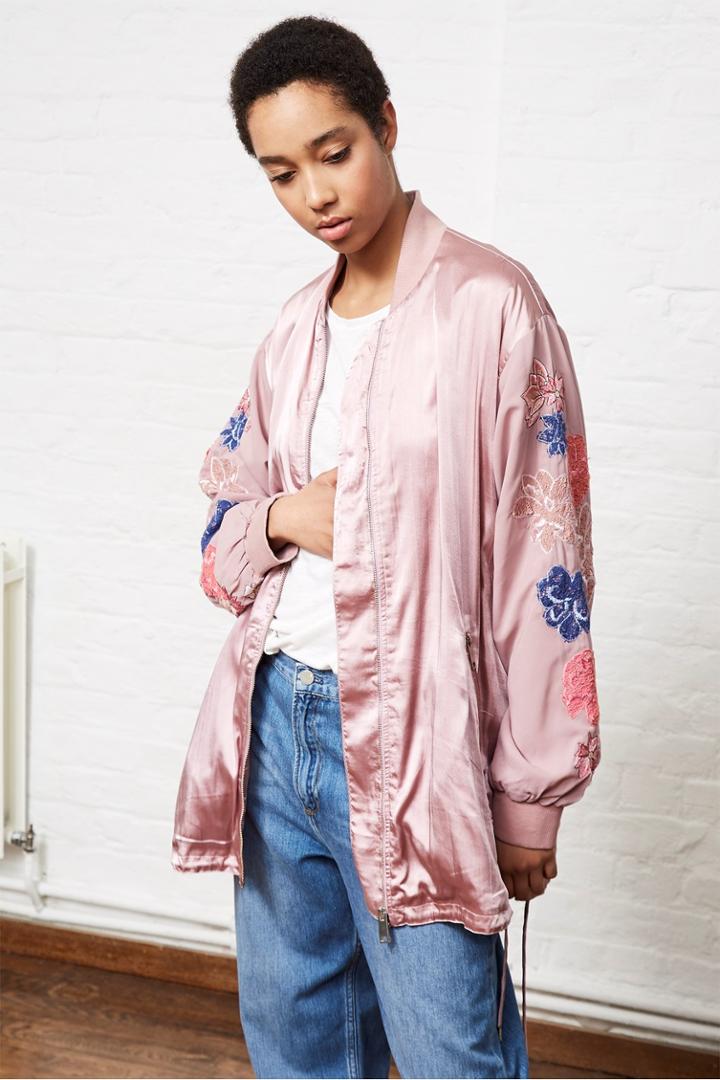 French Connenction Shikoku Stitch Oversized Jacket