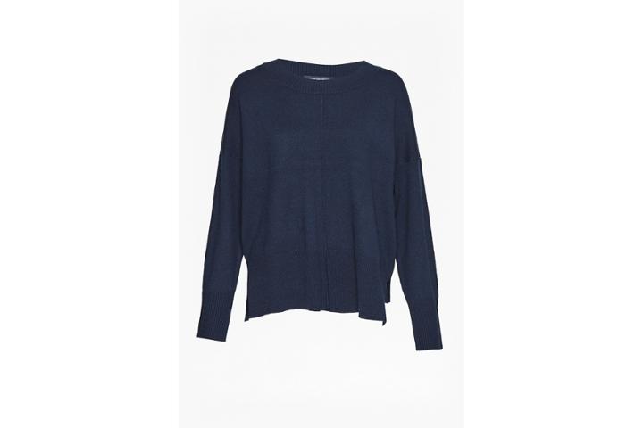 French Connection Della Vhari Long Sleeved Crew Neck Jumper