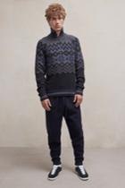 Fcus Ski Fair Isle Half Zip Jumper
