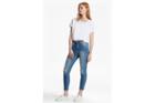 French Connection Ash Denim Embroidered Skinny Jeans