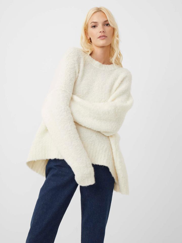 French Connection Kate Boucle Crew Neck Sweater