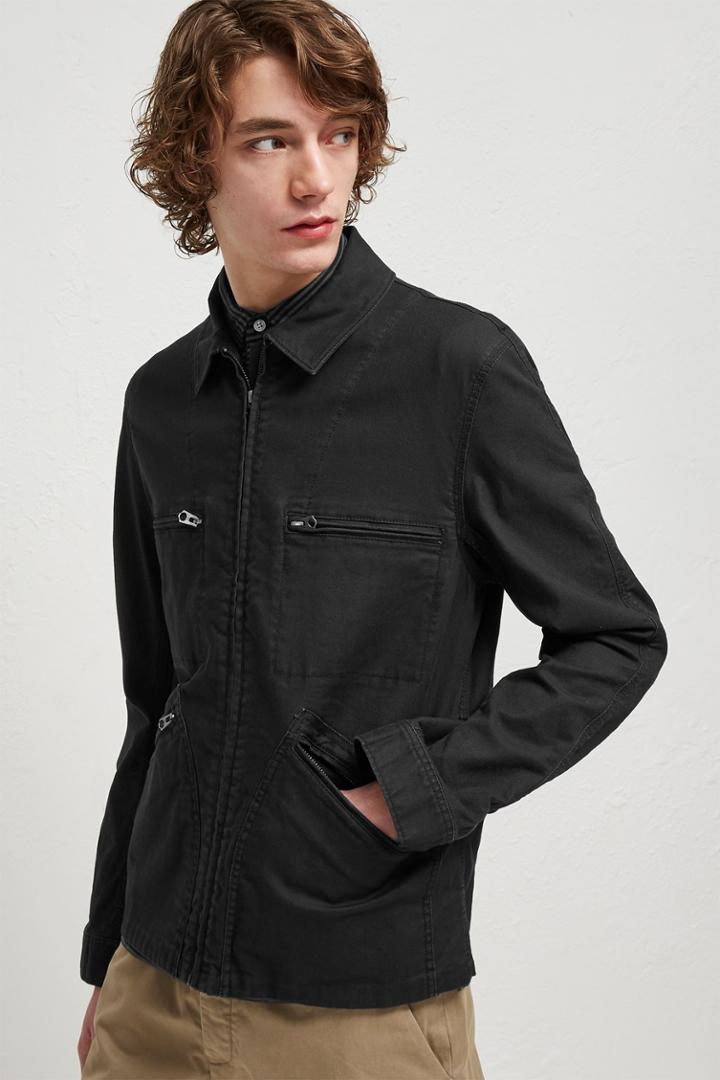 Fcus Slub Stretch Twill Field Jacket