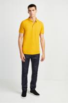 French Connenction 2/44s Pique Triple Needle Polo Shirt