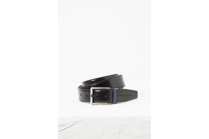 French Connection Pascal Reversible Prong Belt