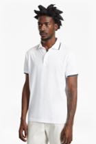 French Connection Rubber Printed Jersey Polo Shirt