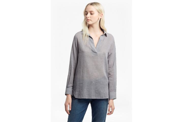 French Connection Stamos Patterned Top