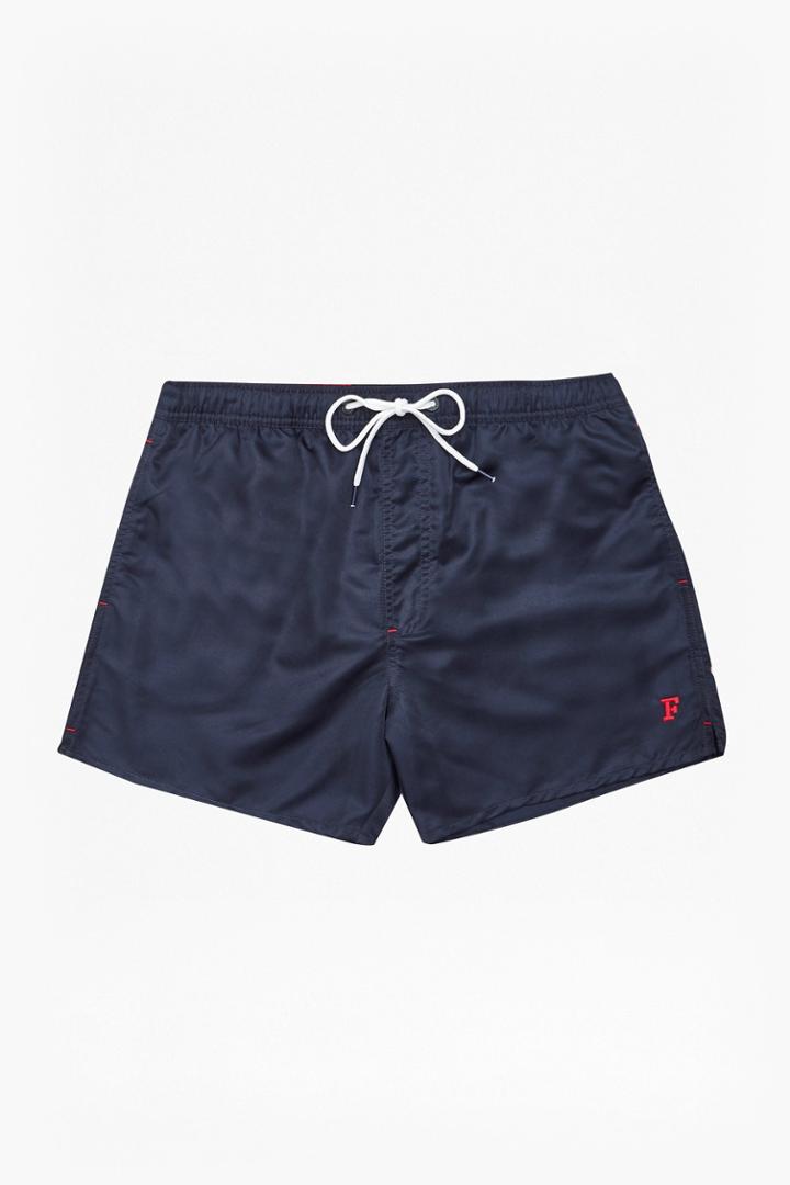 French Connection Rasheed Solid Swim Shorts