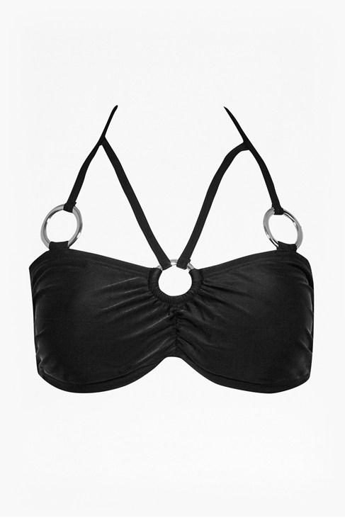 French Connection Bandeau Halter Bikini Top