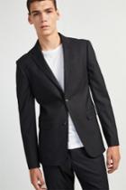 French Connenction Micro Dogtooth Stretch Jacket