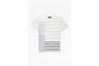 French Connection Mara Patchwork Striped T-shirt