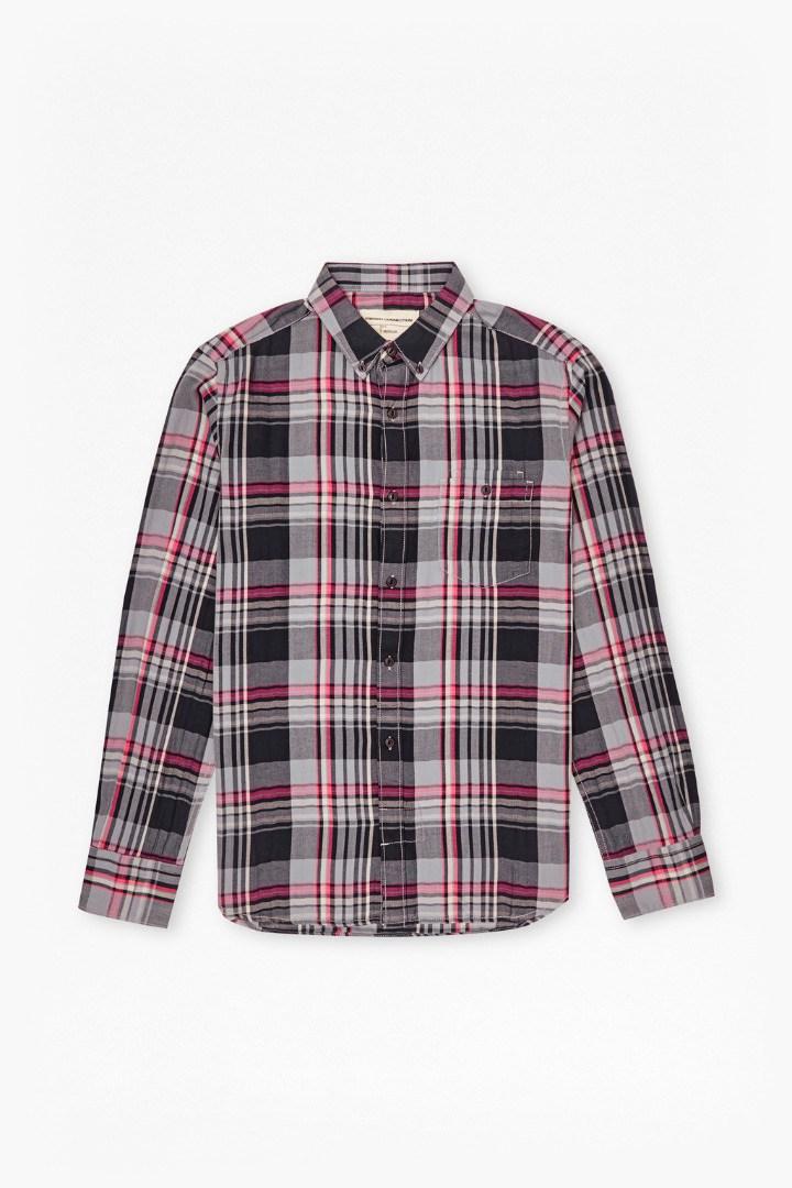French Connection S16 Gasser Grindle Plaid Shirt