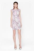 French Connection Flight Of Fancy Cap Sleeve Dress