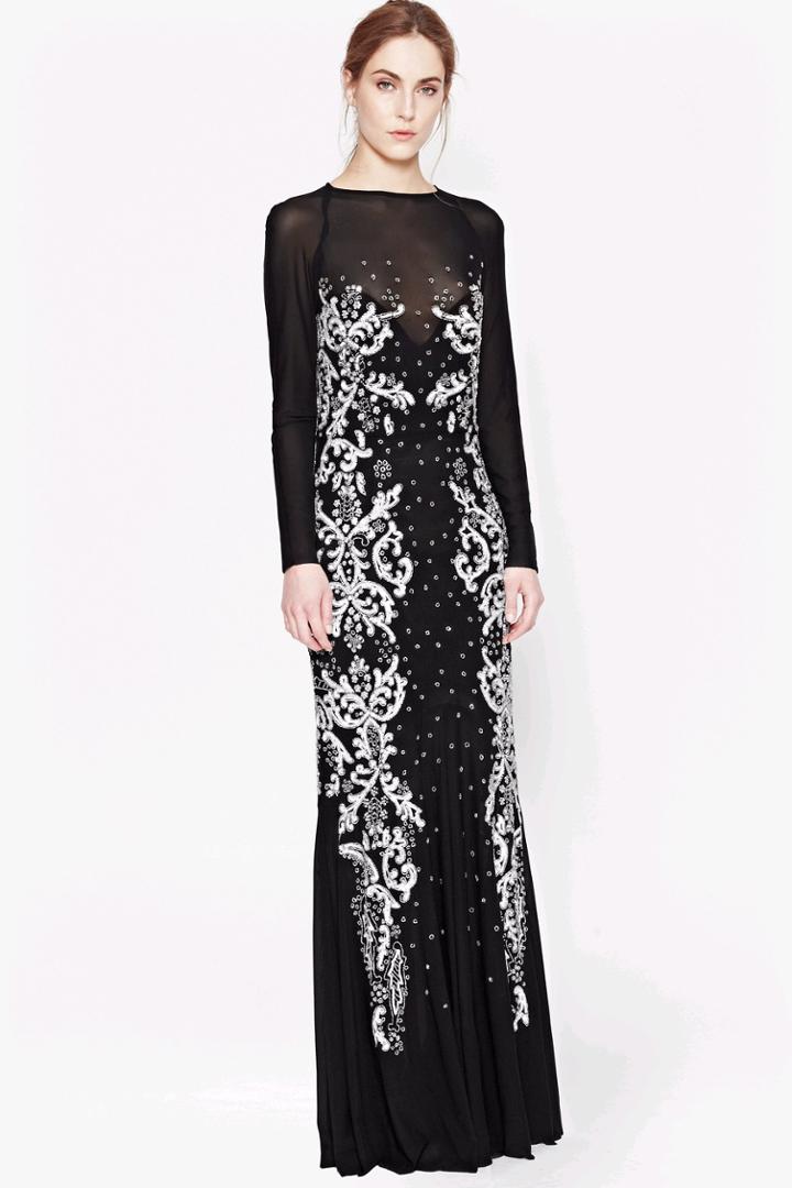 French Connection Sequin Maxi Dress