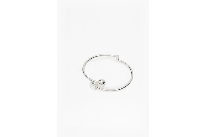 French Connection Cube And Sphere Sliding Bangle