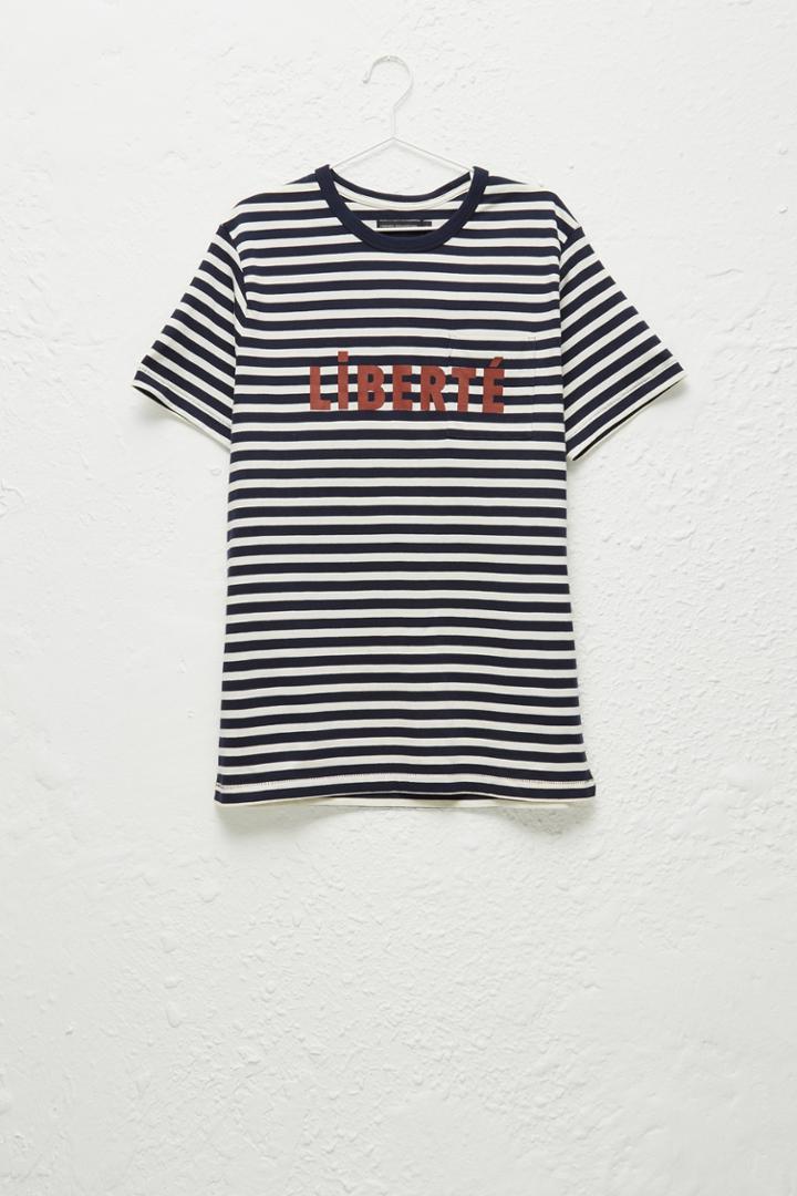 Fcus Libert Crew Neck T-shirt
