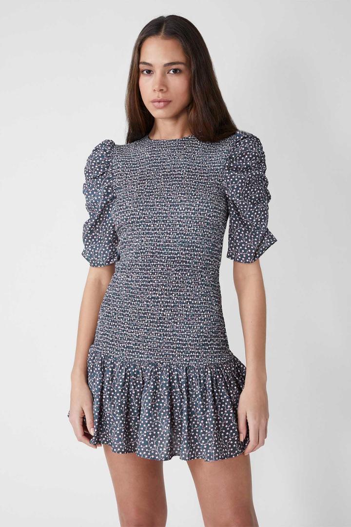 French Connection Elao Drape Smock Dress