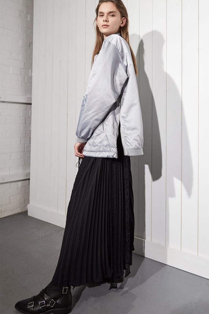 Fcus Adell Quilted Metallic Jacket