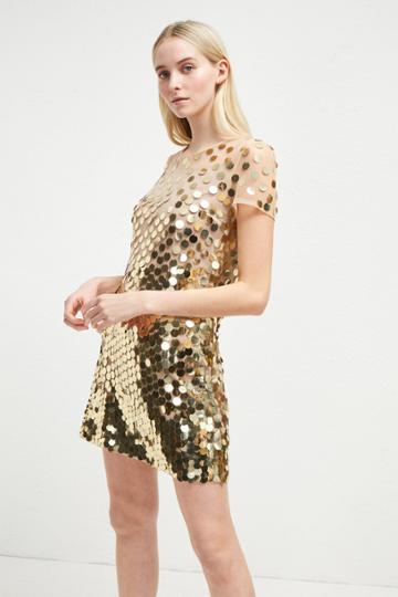 French Connenction Basu Sparkle Tunic Dress