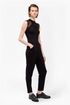 French Connection Tania Tuck High Neck Jumpsuit