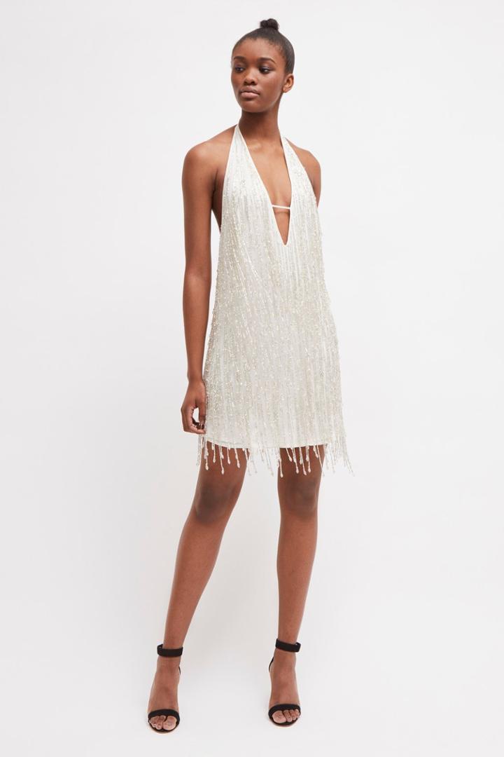 French Connenction Celosia Shine Sequin Mini Dress