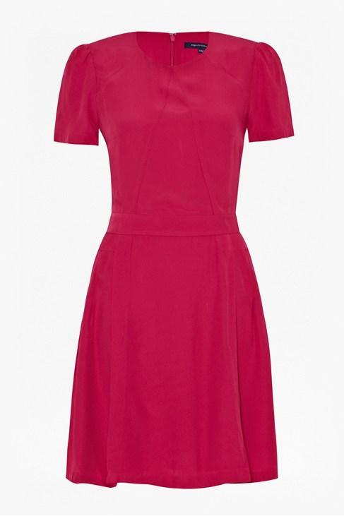 French Connection Hannah Crepe Flared Dress