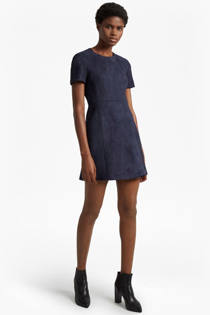 Fcus Patty Drape Short Sleeved Dress