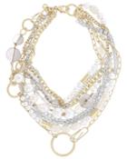 French Connenction Layered Statement Necklace