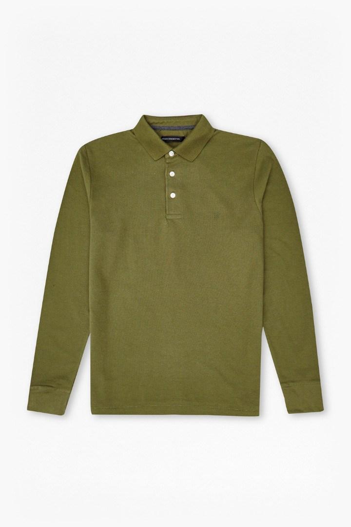 French Connection Brunswick Plain Marlon Polo Shirt