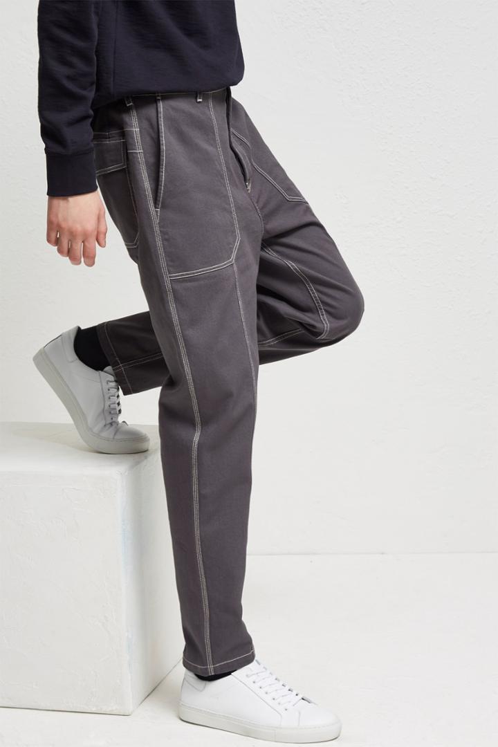 French Connenction Pigment Garment Dye Mix Trousers