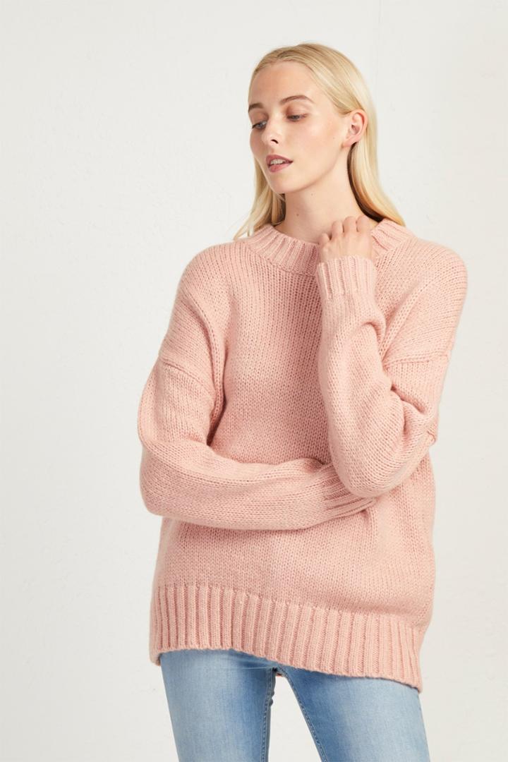 French Connenction Snuggle Knit Crew Neck Jumper