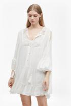 French Connection Castaway Lace Gypsy Tunic Dress