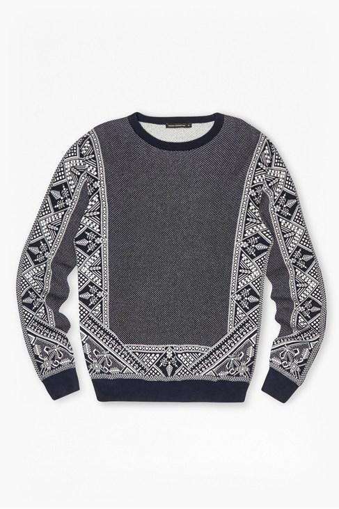 French Connection Fair Isle Jacquard Jumper