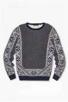 French Connection Fair Isle Jacquard Jumper
