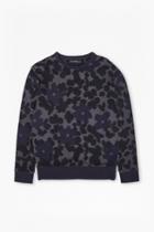 French Connection Big Bucky Floral Printed Sweatshirt