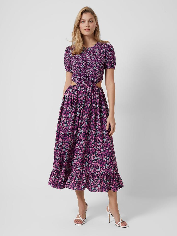 French Connection Bethany Verona Cut Out Dress