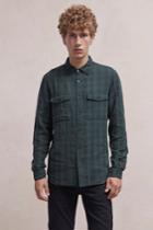 French Connenction Blackwatch Double Checked Shirt