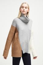 French Connenction Viola Knit High Neck Jumper