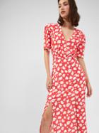 French Connection Aimee Verona Drape Front Slit Dress