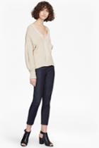 French Connenction Millie Mozart Knit Dropped Sleeve Jumper
