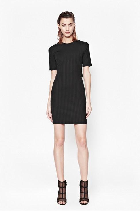 French Connection Tracks Ribbed Dress