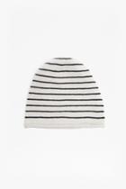 French Connection Saida Stripe Beanie Hat