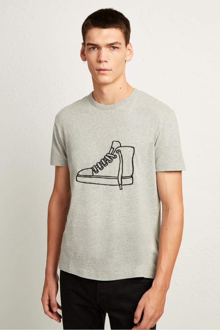 French Connenction Sneaker Graphic T-shirt
