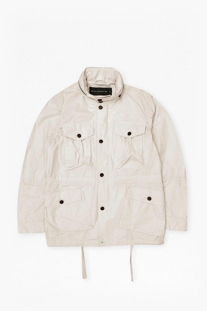French Connection Wolfram Coated Cotton Jacket