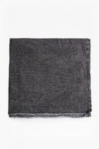 French Connection Acid Wash Denim Look Scarf